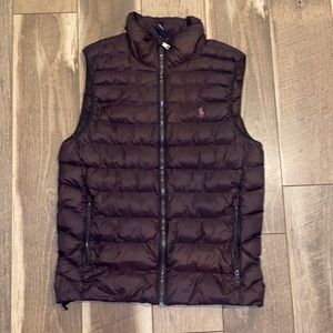 Brown polo by Ralph Lauren small